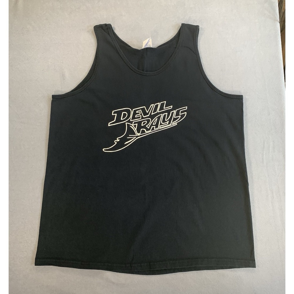 Tampa Bay Devil Rays MLB Tank Top Men's XL Black